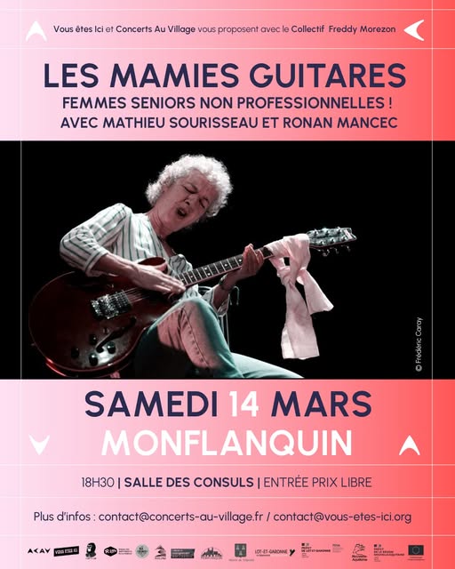Les Mamies Guitares [SPECTACLE DE RESTITUTION]