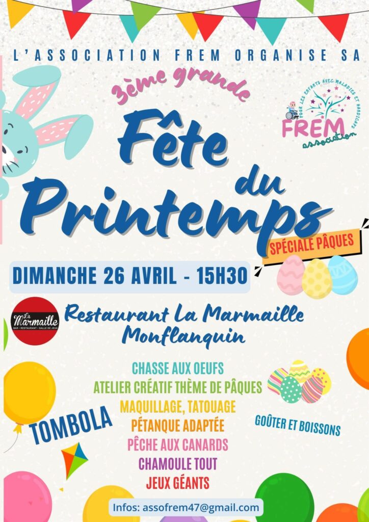 🎉L'association FREM organise une après-midi récréative pour les familles🎉
