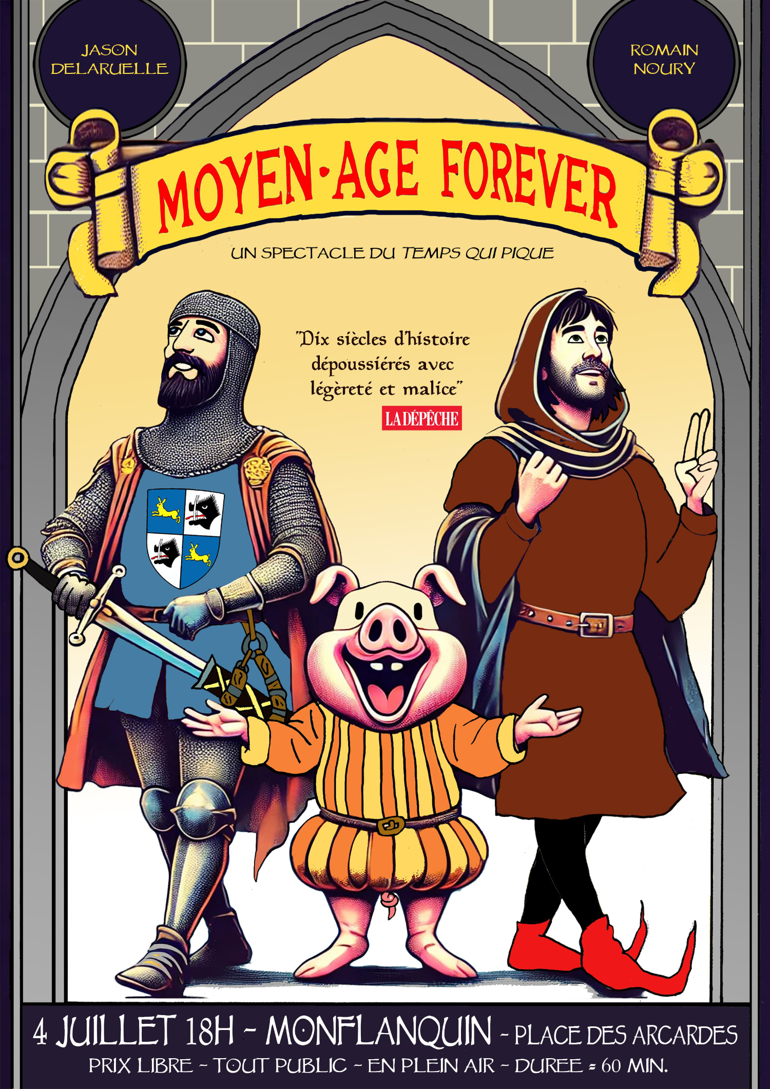 🏰 MOYEN-ÂGE FOREVER à Monflanquin ! 🏰