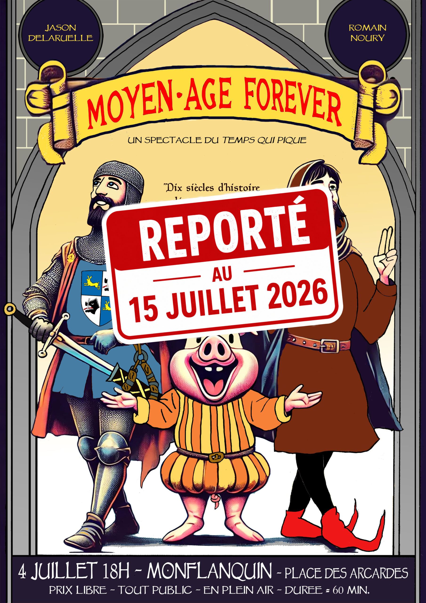 🏰 MOYEN-ÂGE FOREVER à Monflanquin ! 🏰