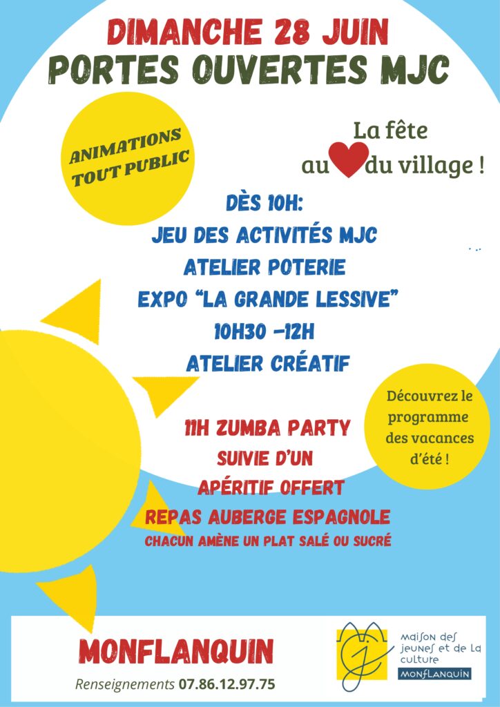 Portes Ouvertes de la MJC