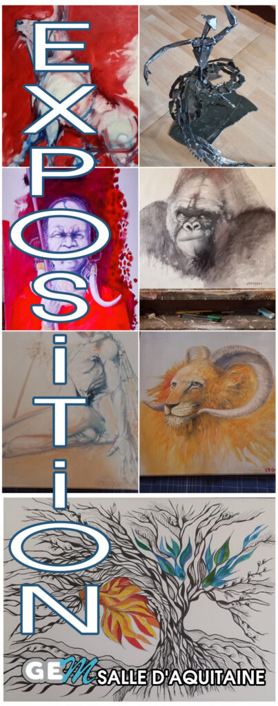 Exposition Philippe CROQUET et Patricia CAUVEL