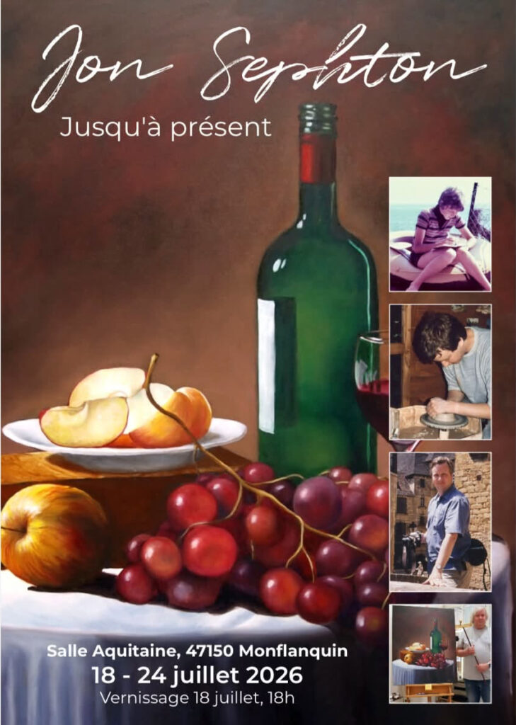 EXPOSITION – Jon Sephton « Jusqu'à présent »