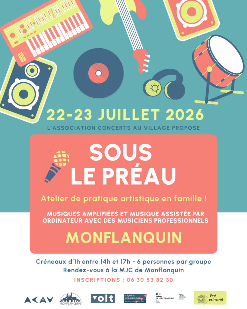 Concerts au Village - "Sous le préau"