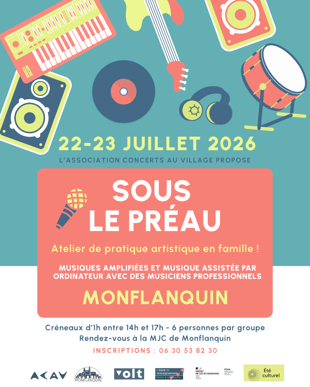 Concerts au Village - "Sous le préau"
