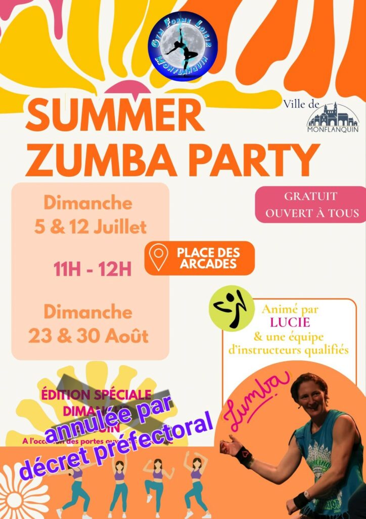 🌞💃 SUMMER ZUMBA PARTY – C'EST PARTI ! 💃🌞