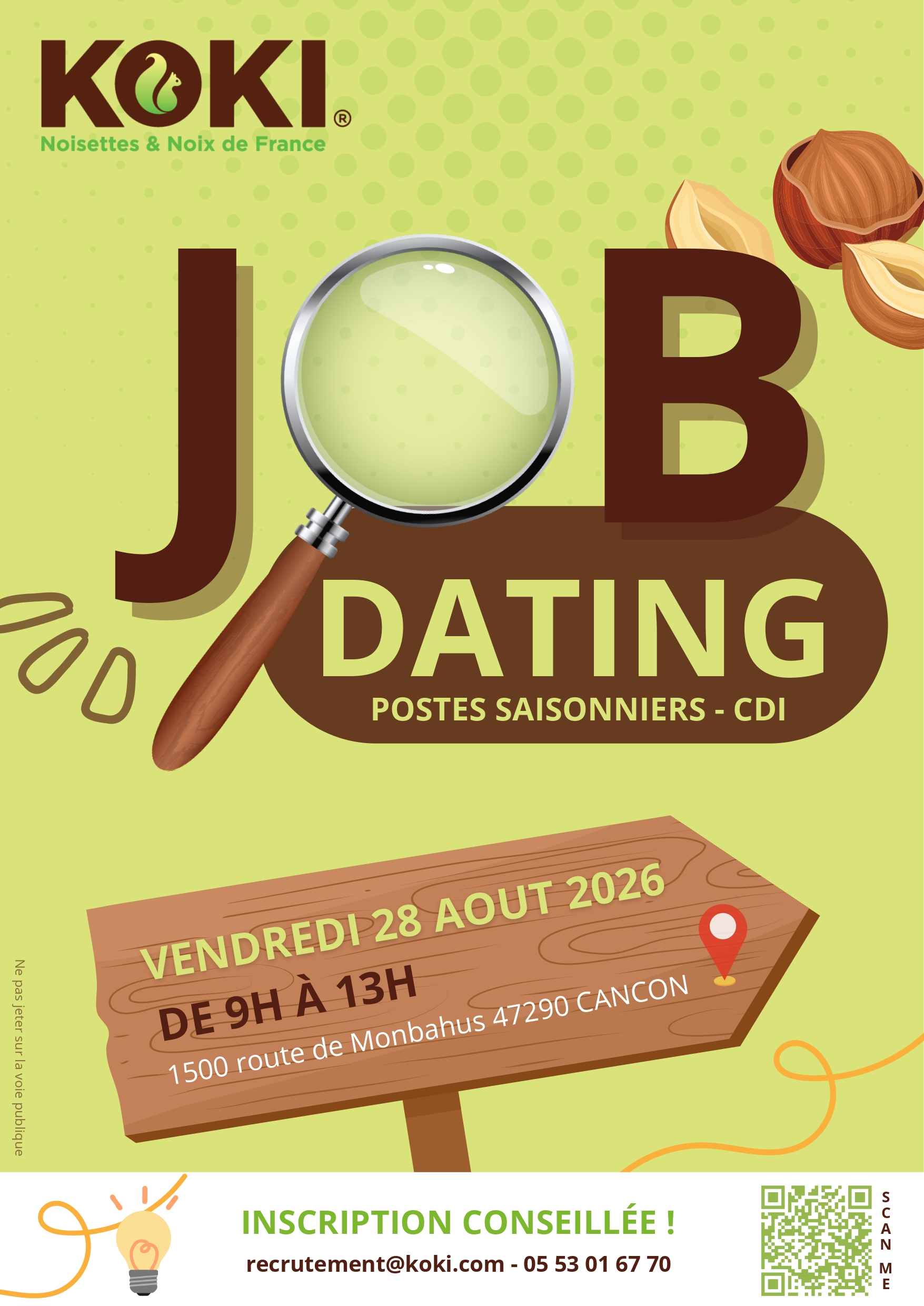 Job dating chez Koki