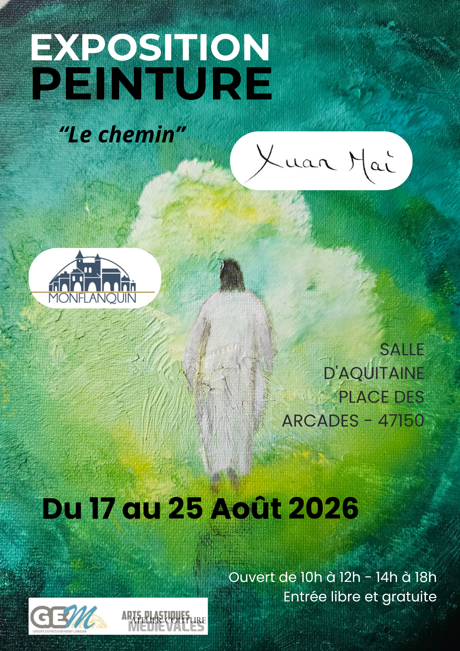 Exposition « Le Chemin » de l’artiste Xuan Mai LY