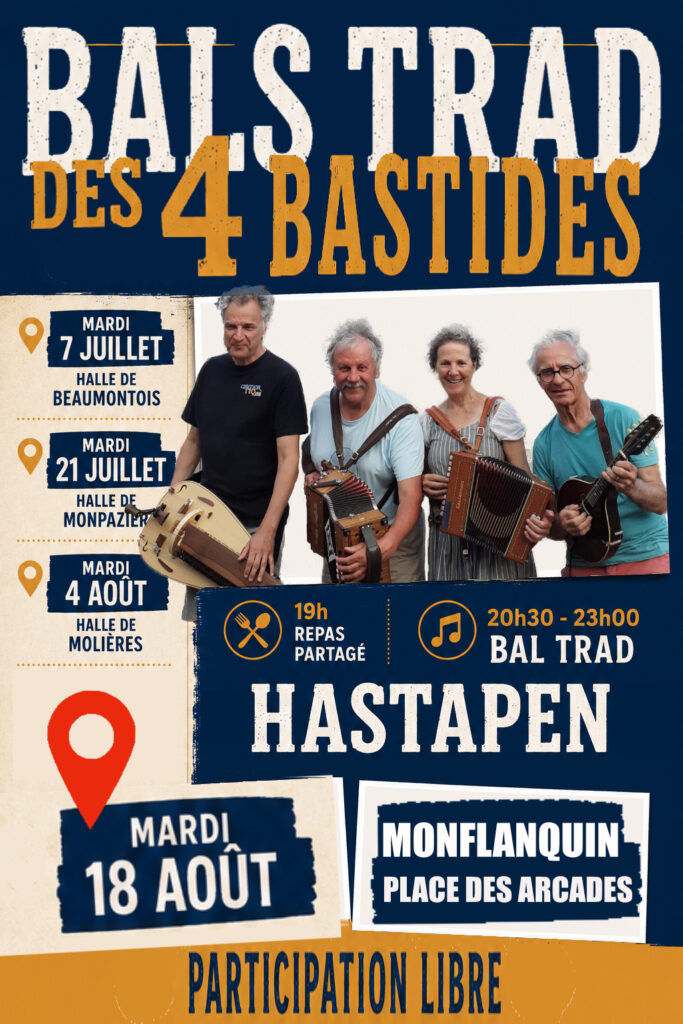 BAL TRAD DES 4 BASTIDES À MONFLANQUIN