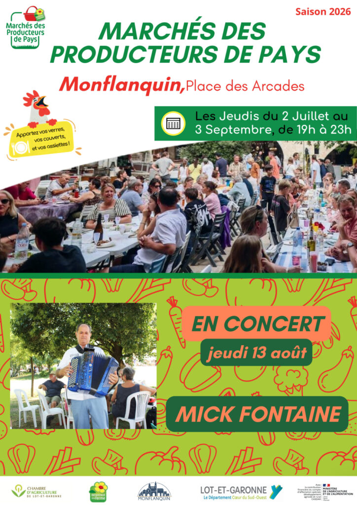 🎶 Marché des producteurs de pays