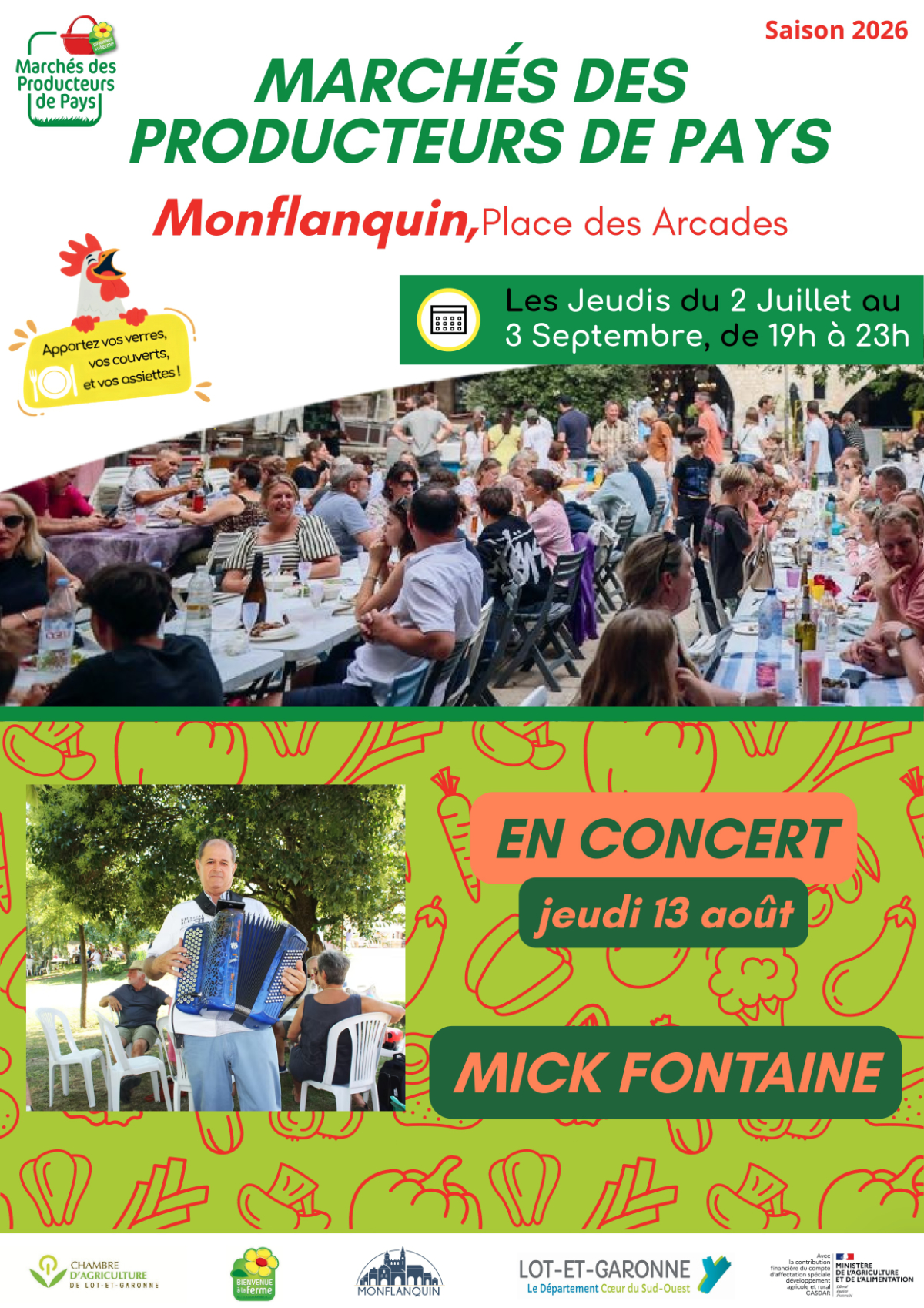 🎶 Marché des producteurs de pays