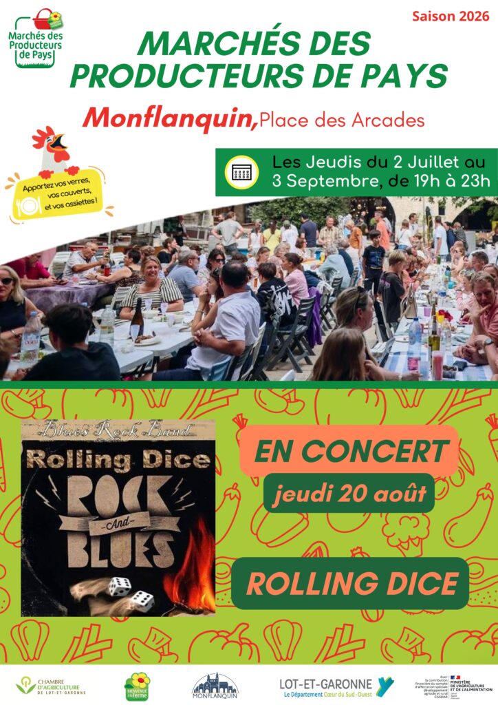 🎶 Marché des producteurs de pays