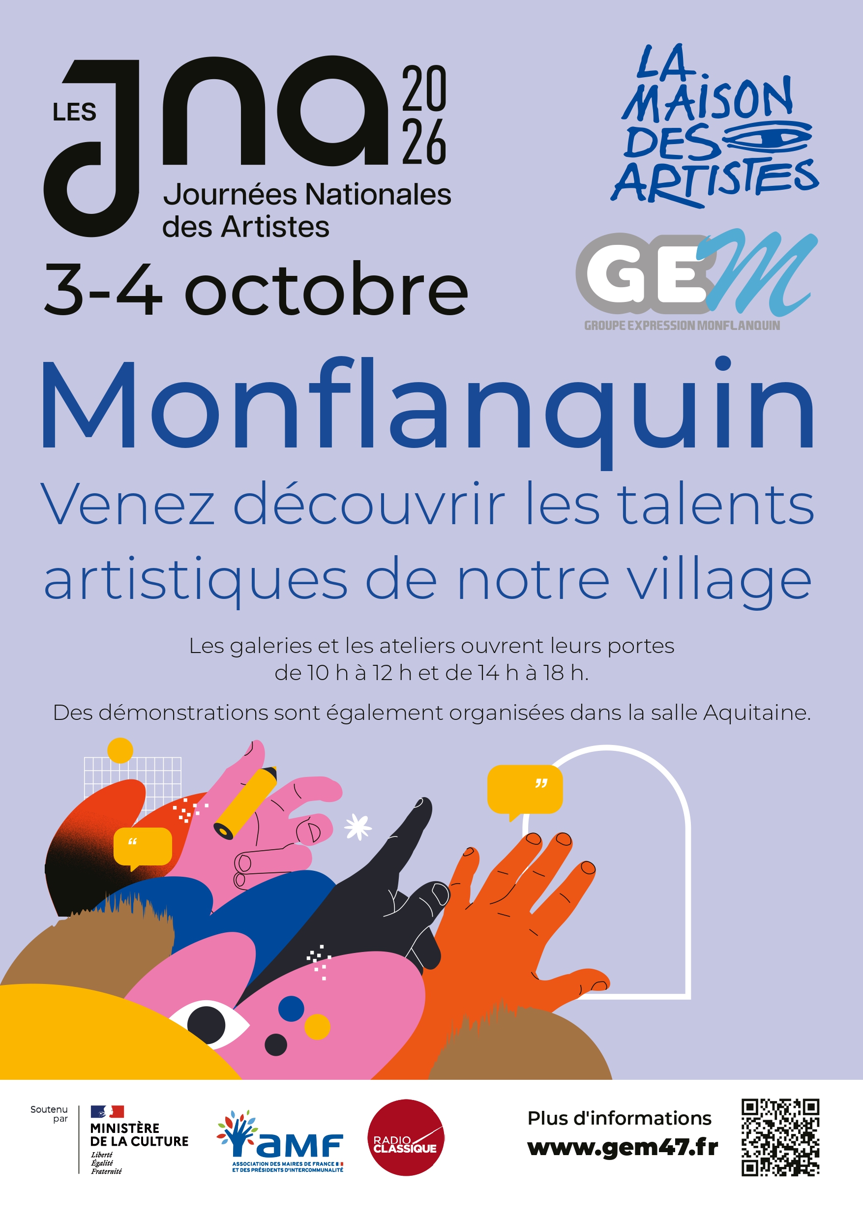 JNA (Journées Nationales des Artistes )