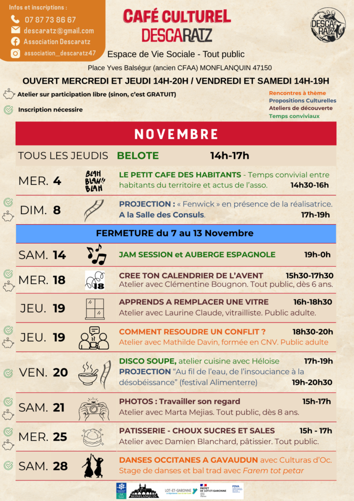 Descaratz, et pour tous les âges !